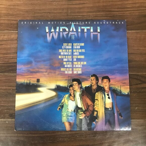 The Wraith Original Motion Picture Soundtrack Vinyl LP Vintage 1986 Record - Picture 1 of 14